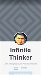 Mobile Screenshot of infinitethinker.com